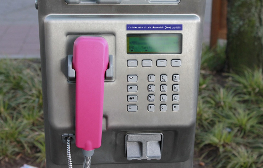 public phone brazil